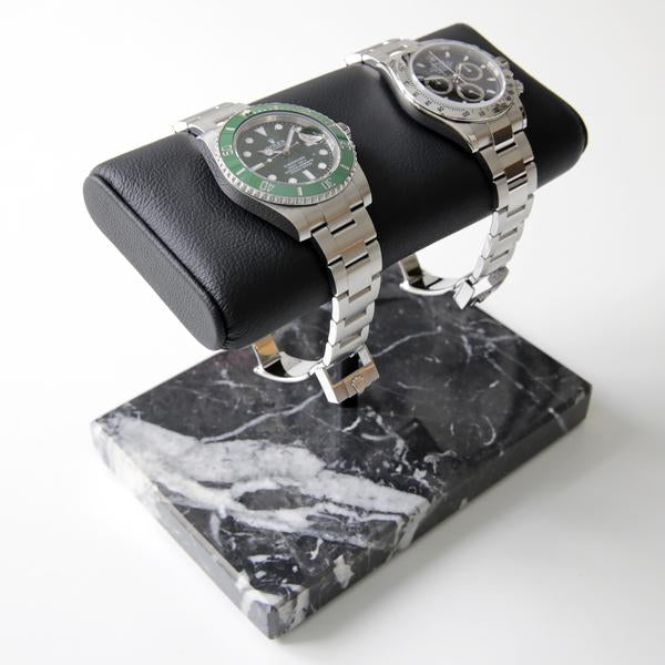 THE WATCH STAND DUO - BLACK