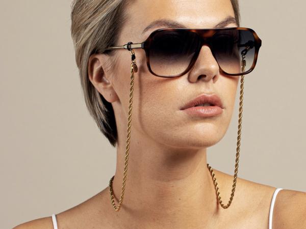 Beverly Gold glasses chain - Sunglasses chain