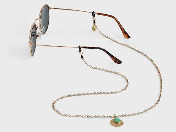 Georgi Gold Glasses Chain - Sunglasses Chain